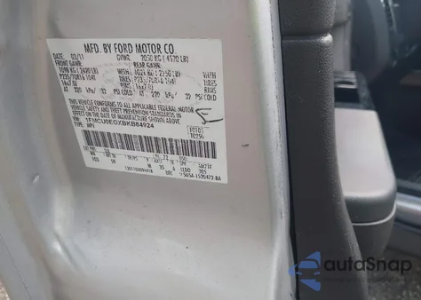 2011 Ford Escape Limited z USA, uszkodzony, nr VIN 1FMCU0EGXBKB84924